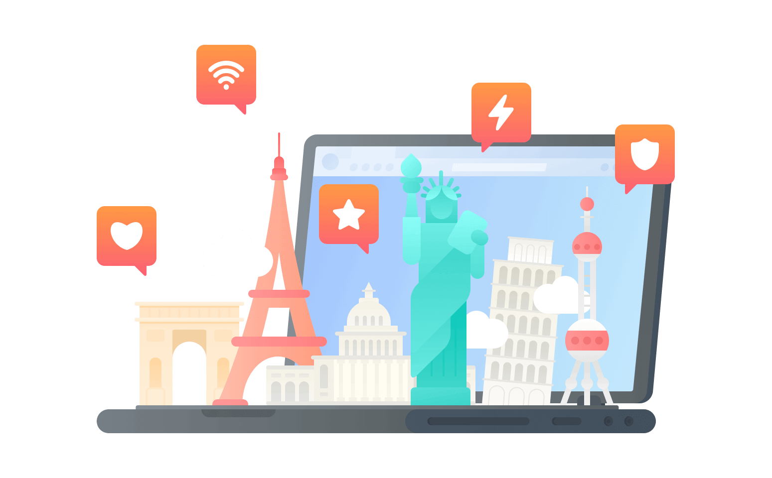 在几内亚连接到中国的软件 - 华人VPN